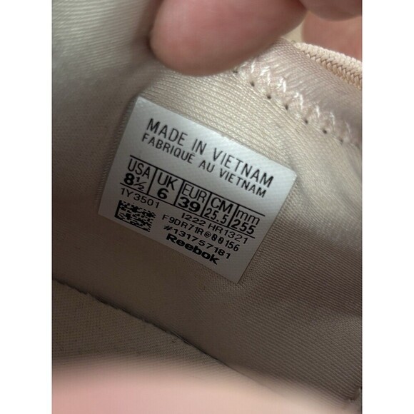 Reebok Zig Kinetica 3 Running Sneakers Peach Pink 8.5 Chunky Utility Gorpcore - Picture 8 of 9